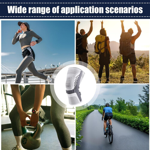 Knee Support for Men, Compression Sleeve for Knee, Soft Knee Protection, Breathable 2