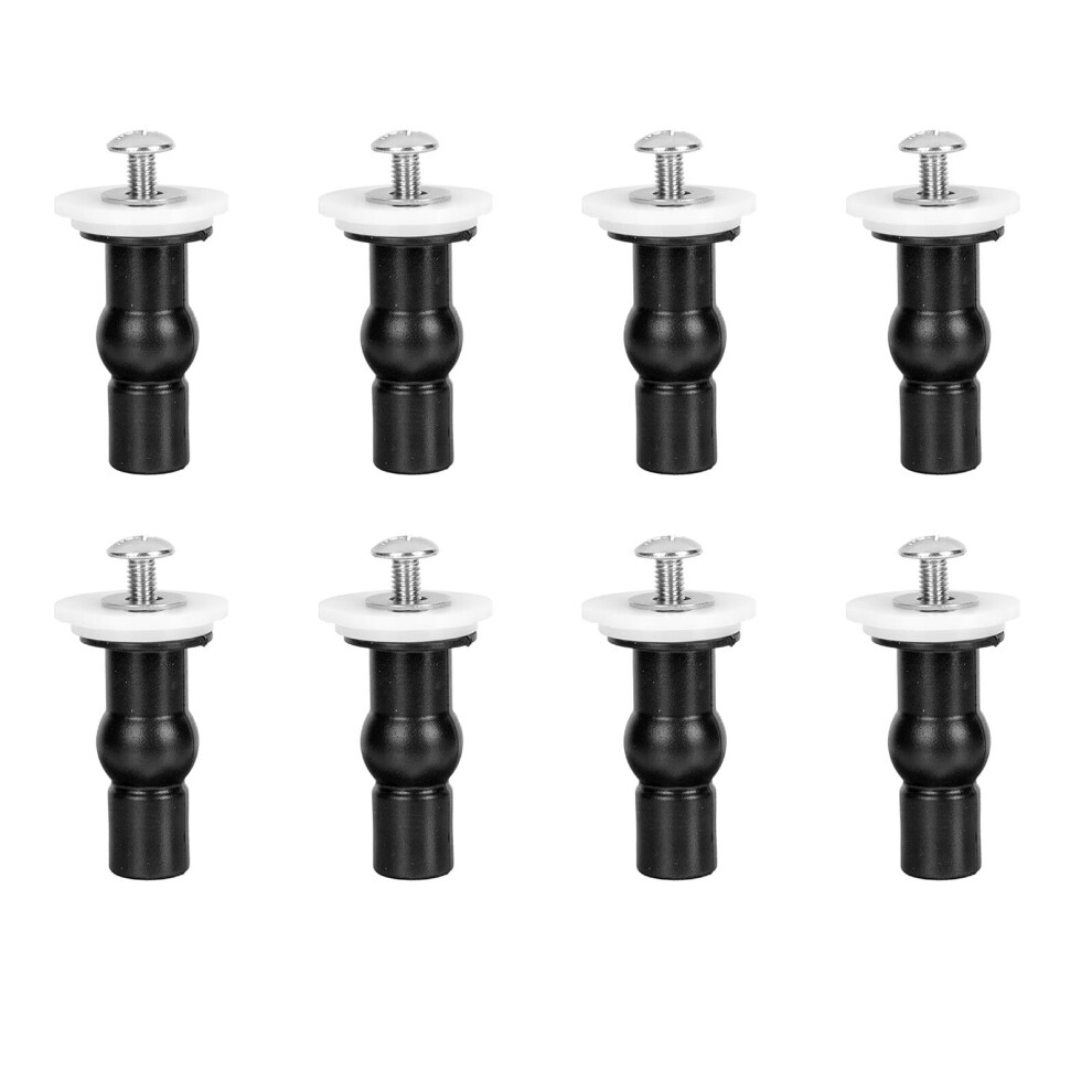 8 Pack Toilet Seat Bolts And Expansion Screws Abs Rubber Hardware For Secure Fixing And Stable Installation 9001264788919
