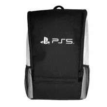 Custodia protettiva, zaino da viaggio con protezione completa per la tua console PS5, spallacci regolabili per viaggi lunghi e comodi.