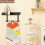 Wallmounted iron holder, ironing board holder, laundry room multifunctional black 2