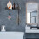 Wallmounted iron holder, ironing board holder, laundry room multifunctional black 5