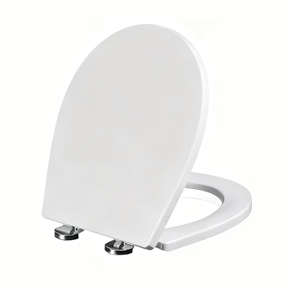 Soft Close Oshaped Toilet Seat Lid With Slow Close Elongated Cover For Easy Clean Bathroom 9339159931608