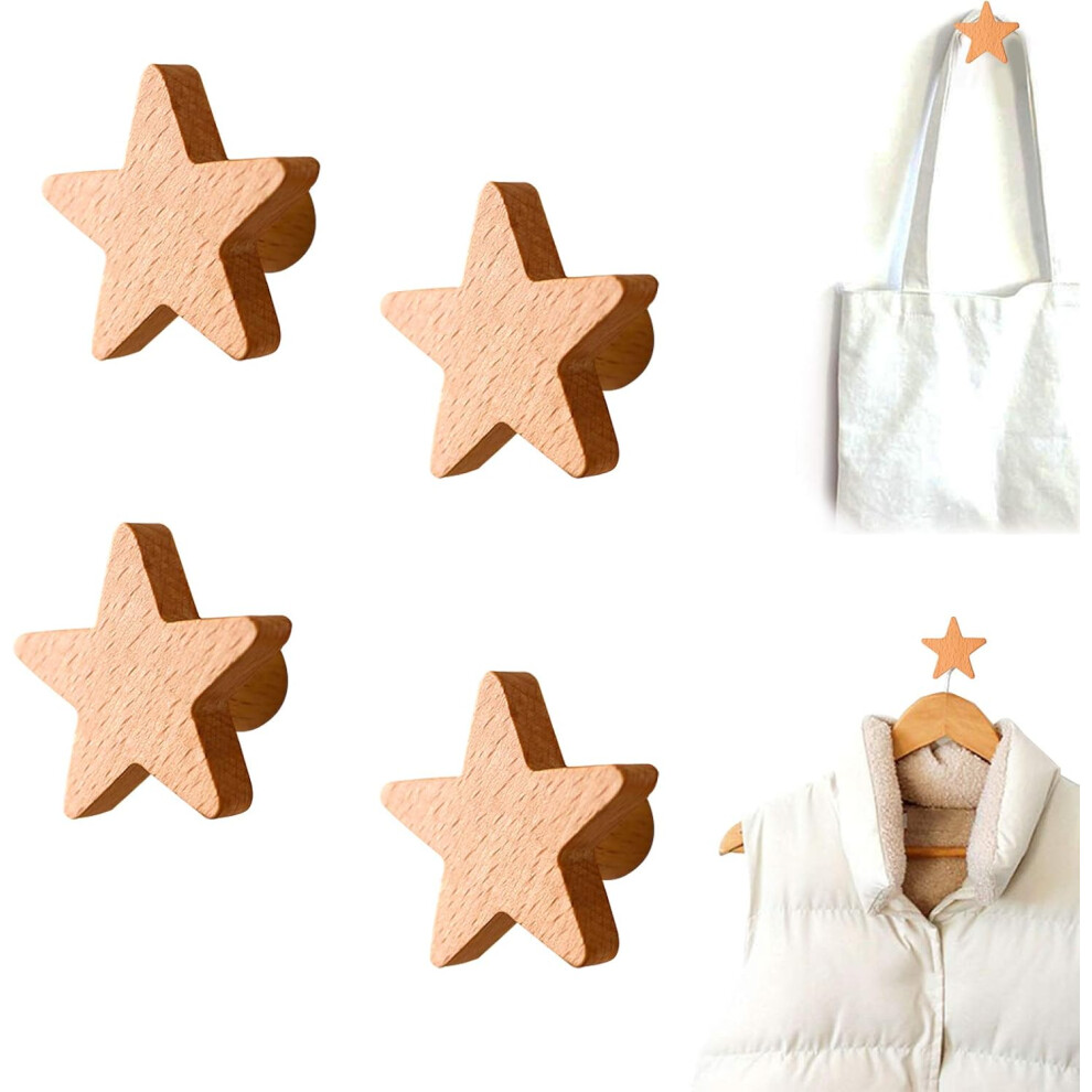 Handles For Furniture Upgrade, Drawer Pulls With Smooth Beech Wood Texture, Eco-Friendly Oil Finished Wall Hooks For Entryways Bedrooms Offices Kitche 9454554860862