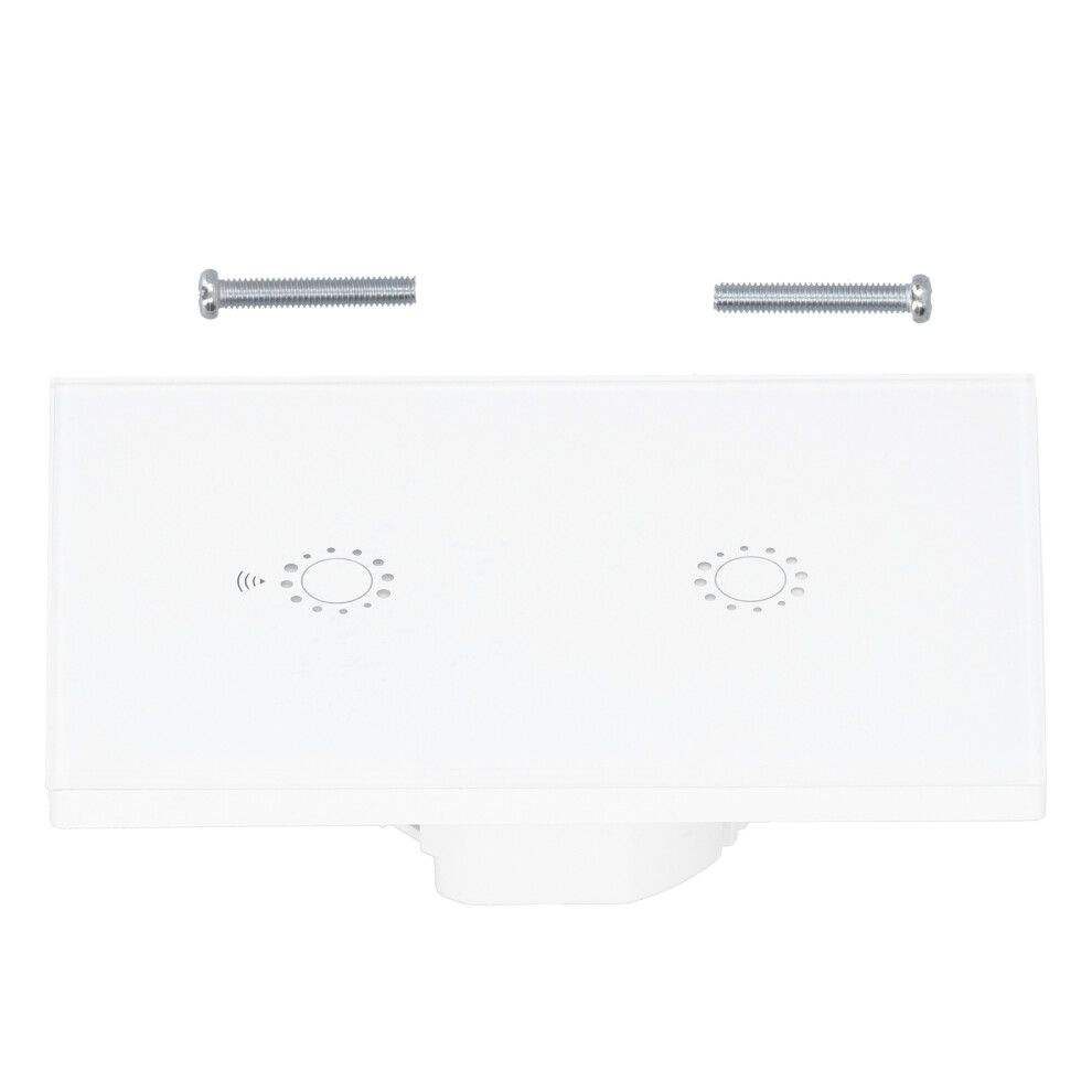 Touchscreen Smart Wall Switch Wifi Enabled Voice Command Lighting Remote App Management For Smart Home Systems Integration With Alexa And Google Assis 9420858618478