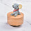 Manual Wind Up Wooden Music Box with Rotating-Spin kitten 6