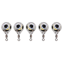 Deep Drop Underwater Fishing Light, Pack of 5 – LED EyeShaped Lure Lamp, 5 Colors, for Freshwater, Saltwater