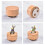 Manual Wind Up Wooden Music Box with Rotating-Spin kitten 4