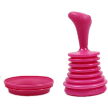 Effective Unclogging Tool For Hard-To-Reach Clogs, Space-Saving Design Plunger, Heavy Duty Plumber's Plunger, Mini Handheld Pump Cleaner,