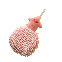 Cartoon Chenilles Hand Towel Drying Balls High Absorbency-squid