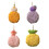 Cartoon Chenilles Hand Towel Drying Balls High Absorbency-squid 2