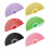 Large Raves Folding Hand Fan Clacks Handheld Fan for-Red 4