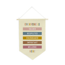 Inspirational Quote Banners Pennant Flag for-everyone is here