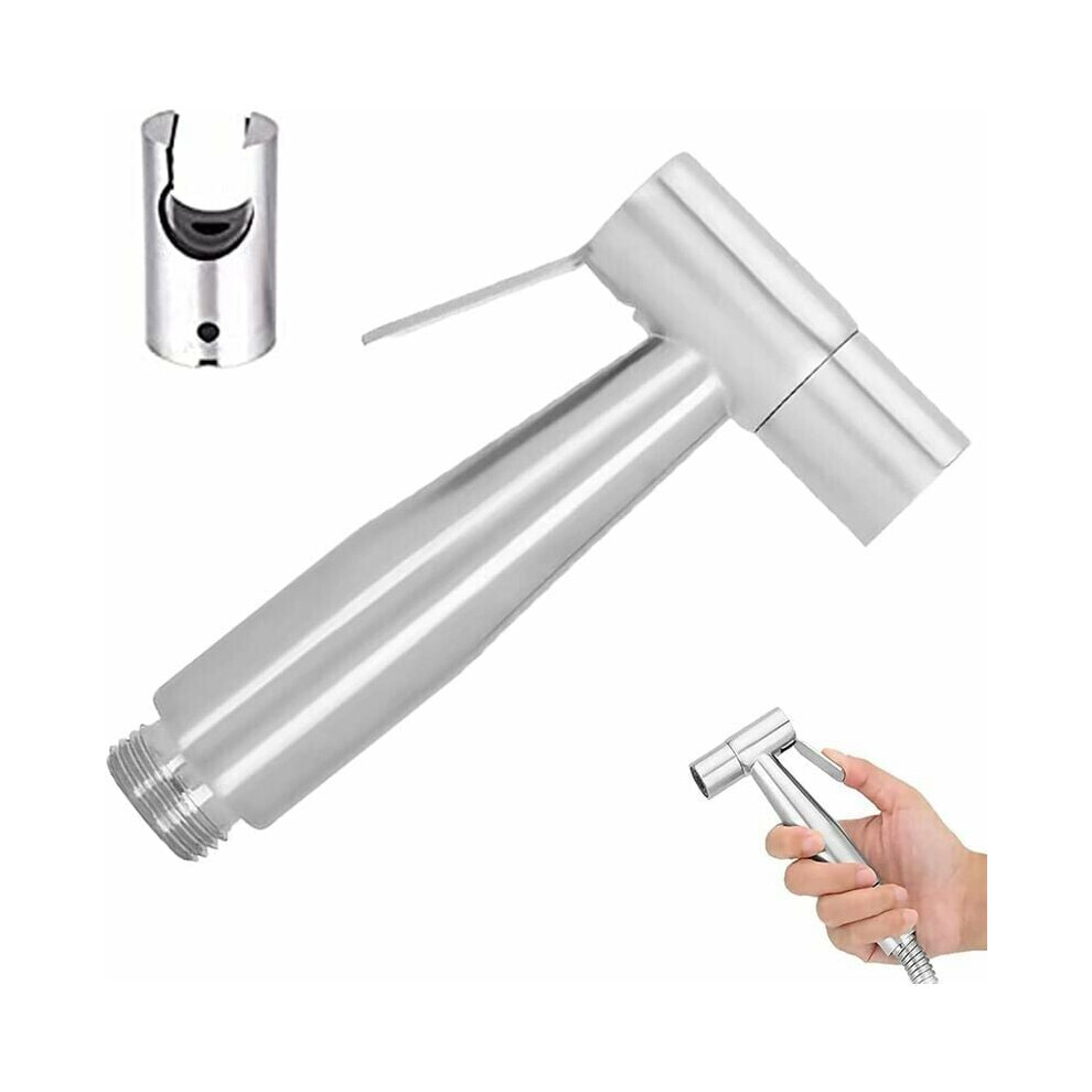 Multipurpose Handheld Bidet Sprayer, Stainless Steel Brushed Nickel For Personal Hygiene, Baby Cloth Diaper Sprayer, Water Pressure Adjustment, Easy T 9466005845625