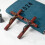 Catholic Wood Jesuses Christ Crosses Table Centrepiece-Antique 6