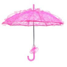Vintage Lace Photography Prop, Elegant Parasol Decor for Creating Romantic Scenes, Unique Foldable Design for Easy Carriage, Suitable for Fashionable