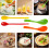 12Pack Egg Spoons, Plastic Spoons, Long Spoons, Jam Spoons,  Soup Spoons 5
