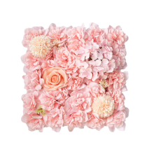 Decor de perete cu trandafiri și flori de mătase, flori artificiale pentru fundal foto, perete romantic cu flori, design elegant și material