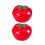 Décoration de fausses tomates de couleur vive pour ajouter-Rouge 1