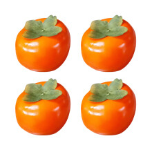 Realistische Persimmon-simulatie Persimmon-fruitdecoratie voor