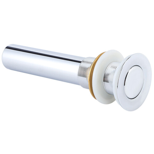 Elegant Pop Up Sink Drain for Bathroom Vanity, Solid Brass Construction Ensures Durability and Rustproof Performance, Perfect for Replacing Old Drain 1