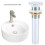 Elegant Pop Up Sink Drain for Bathroom Vanity, Solid Brass Construction Ensures Durability and Rustproof Performance, Perfect for Replacing Old Drain 7