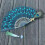 Vintaged Pattern Hand Fan for Costume and Party with-3 5
