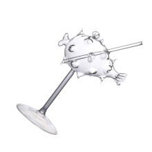 1 Piece Creative Pufferfish Shaped Cocktail Glass for Parties