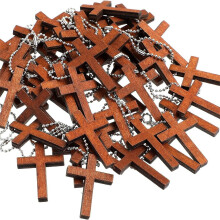 Kruisen Charm Mini Houten Kruisen Hanger Hangende Ornament