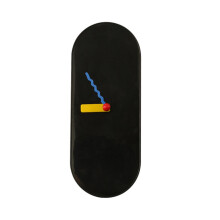 Horloge murale moderne Simple, horloge de cheminée,-Noir