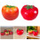 Accessoire de simulation de tomates, 2 pièces,-Jaune rouge 3