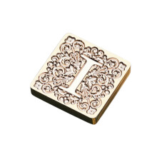 Sceau de cire série lettres, tête en laiton, lettres-Lettre I