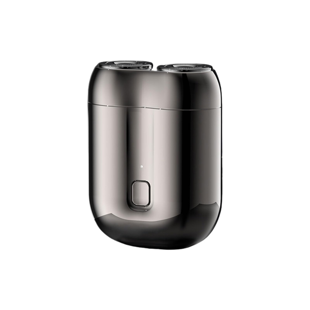 Electric Shaver and Beard Trimmer with Dual Shaving Heads, USB Fast Charging, Low Noise for Travel