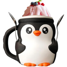 Cute 3DPrinted Ice Cream Pint Cozy, LeakProof with AntiFreeze Grip