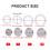 Easy to Install Flexible Silicones Washer Gasket-Style E 2