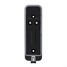 For video doorbell backplate, reliable installation for enhanced security in various locations (black).