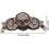 Moustache Drink Protector, Stainless Steel Skull Design 5