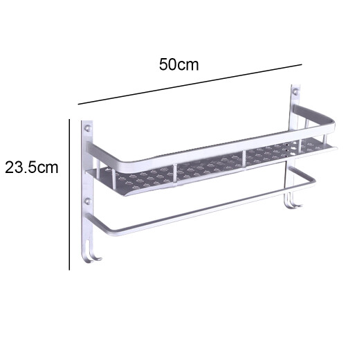 Πολυλειτουργικό ράφι αποθήκευσης για τα απαραίτητα είδη μπάνιου, εύκολη 1