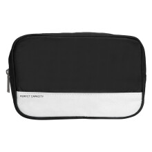 Stilvoller Pillenbehälter, strapazierfähiges und langlebiges DuPont-Papier, tragbar für Büro, Reisen und Fitnessstudio (12 x 3 x 12 cm)