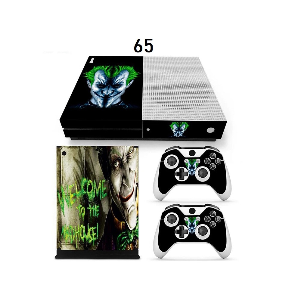 (65) Vinyl Sticker Wrap Skin Decal Set For Xbox One S Console And 2 X Controllers Hot 4069369268472