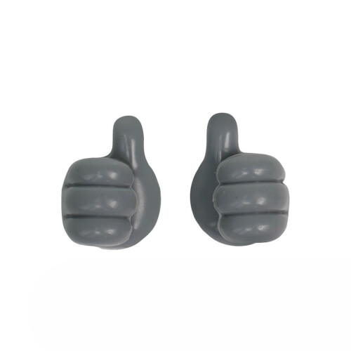 Waterproof Non-Damaging Wire Holders, Reusable Multipurpose Cable Organizers for Creative Thumb Design Wall Hooks