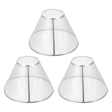 3Pcs Practical Silver Cooker Hood Filter Net Sturdy Oil Nets