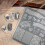 Sturdy Nails Art Transfer Plate Stainless Steel Portable Tool 6