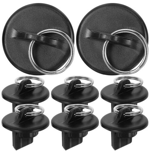 8Pcs Plastic Bungee Cord End Caps for Roller Up Blinds