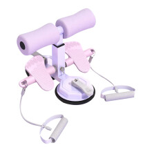 Situp machine, situp bar, foot holder, portable assistant, ab training, purple fitness.