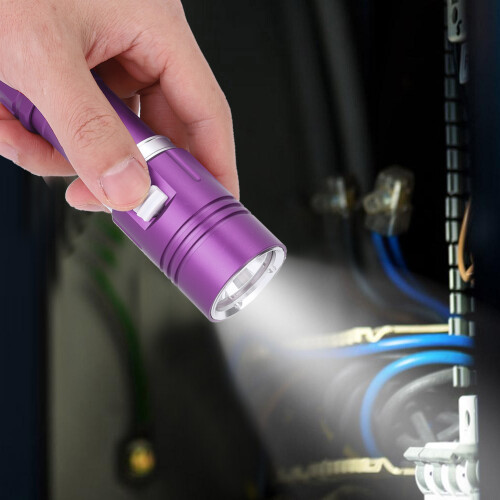 IPX8 Αδιάβροχος φακός κατάδυσης με τσιπ L2LED, βαθμιδωτή ρύθμιση φωτεινότητας, υψηλή 1
