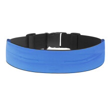 Cinto de corrida fino para homens e mulheres, com design refletivo e alça de cintura ajustável. Acessório ideal para exercícios.