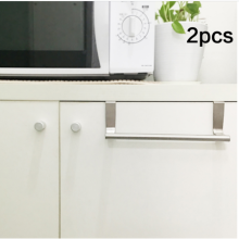 Víceúčelové použití nad držákem na ručníky na dveře, prostorově úsporný design, vhodný pro standardní dvířka skříněk, silná