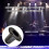 Base de montage de haut-parleur en métal de 70mm, Support audio 5