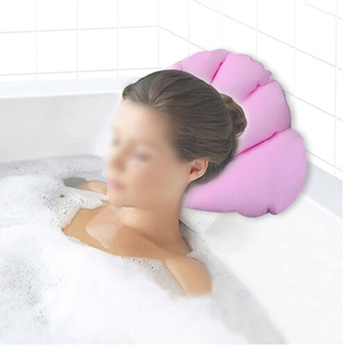 Serene Soaker, μαξιλάρι μπάνιου με θήκη από ύφασμα Terry και αναρρόφηση που πιάνει, 1