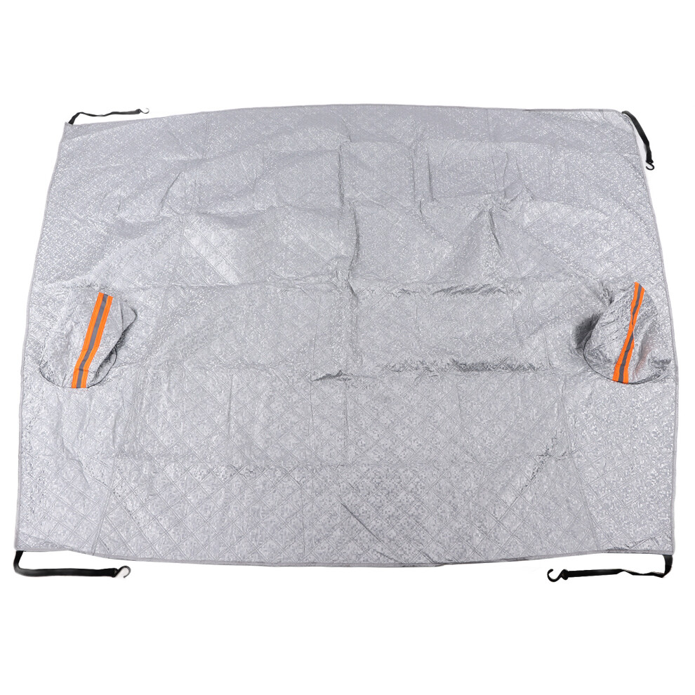Car Windshield Snow Cover, Anti-Theft Windshield Protector With Large Coverage Area For Most Cars (197X217cm) 9554910939338
